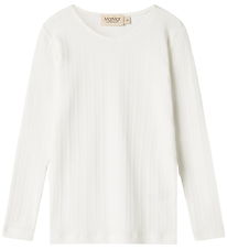 MarMar Blouse - Tamra - Rib - Gentle White