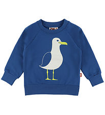 DYR-Cph Sweatshirt - Animal Bellow - Ocean Blue Stomach