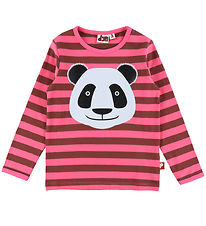 DYR-Cph Blouse - Dyrroar - Dk Brick/Spicy Pink Panda