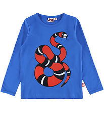DYR-Cph Blouse - Dyrroar - Bright Blue Snake