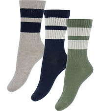 MP Socken - 3er-Pack - Anchor - Light Brown Melange