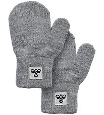 Hummel Fäustlinge - 2er-Pack - Strick - HmlMini - Grey Melange