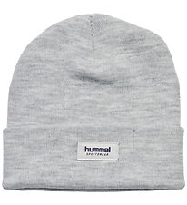 Hummel Beanie - Knitted - HmlJr - Light Grey Melange