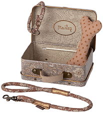 Maileg Suitcase w. Dog accessories - Rose
