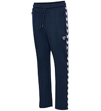 Hummel Track Pants - hmlJR Archive - Dress Blues w. Logo