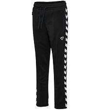Hummel Track Pants - hmlJR Archive - Black w. Logo