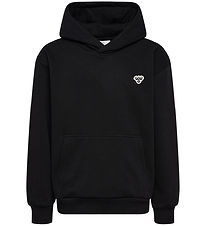 Hummel Hoodie - HmlJR - Black w. Logo