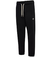 Hummel Sweatpants - HmlJR - Black w. Logo