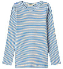 MarMar Blouse - Rib - Modal - Tani - Blue Stripe