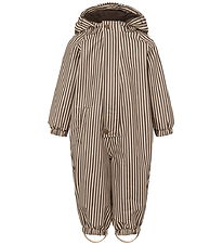 MarMar Rainsuit M Fleece - PU - Orion - Brown Stripe