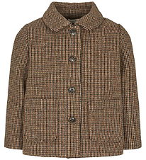 MarMar Jacke - Wolle - Oval - Erdiges Karo