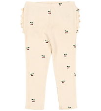 Konges Sløjd Trousers - Sui - Cherry w. Pointelle