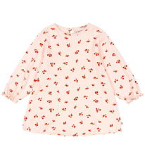 Konges Sløjd Dress - Chleo - Pink Pink w. Flowers