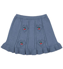 Konges Sløjd Skirt - Knitted - Soleil - Country Blue