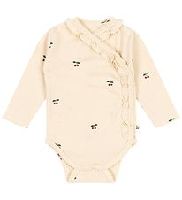 Konges Sløjd Bodysuit l/s - Sui - Cherry