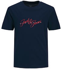 Jack & Jones T-shirt - JorInwood - Ocean Cavern/JNR