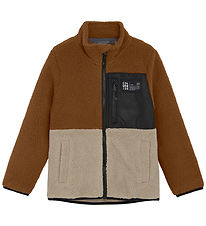 Color Kids Fleece Jacka - Nötväcka