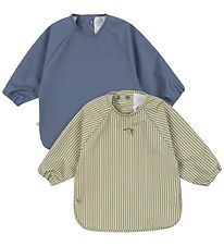 Konges Sløjd Aprons - PU - 2-Pack - Tea Stripe/Flint Stone