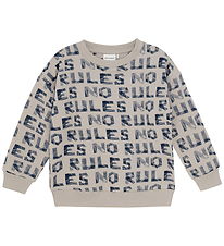 Minymo Sweatshirts - AOP - Oxford Tan