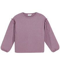 Blouse Minymo - Glitter - Rib - Rose Brown