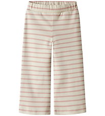 Lil' Atelier Trousers - NmfLimia - Turtledove/Misty Rose