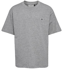 Hummel T-shirt - hmlJR - Grey Melange