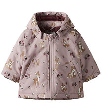 Name It Daunenjacke - NbfMaxi - Violett Ice/BAMBI