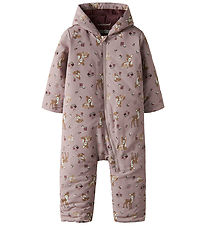 Name It Snowsuit - NbfMaxi - Violet Ice/BAMBI