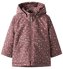 Name It Down Jacket - NmfMaxi - Rose Brown/BLOOM