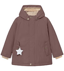 Mini A Ture Winterjacke - MatWally Fleece - Peppercorn Plum