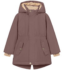 Mini A Ture Winterjacke - MatVikania Fleece - Peppercorn Plum