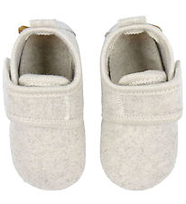Mikk-Line Slippers - Prewalker Felt - Off White