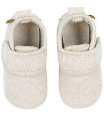 Mikk-Line Slippers - Prewalker Wool - Off White