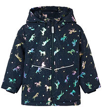 Name It Steppjacke - Noos - NmfMaxi - Dark Sapphire/Unicorn