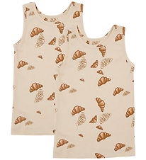 VACVAC Undershirt - Carl - Rib - 2-Pack - Croissant BIG
