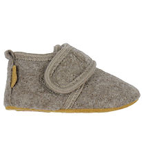 Mikk-Line Pantoffels - Prewalker Wol - Melange Denver