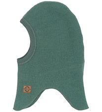 Cagoule Mikk-Line - 1-couche - Laine - Démêlant - Green