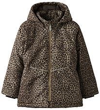 Name It Winterjacke - Noos - NkfMaxi - Travertine/Leo