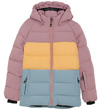 Color Kids Winterjacke - Quilt - Holzrosa