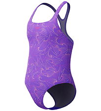 Speedo Zwempak - HyperBoom Allover Medaillewinnaar - Blue/Purple