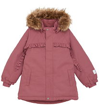 Minymo Winterjacke M/Pelz - Verwelkt Rose
