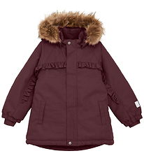 Minymo Winterjacke M/Pelz - Catawba Grape