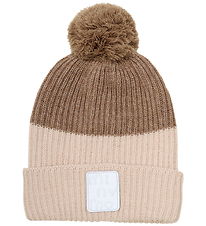 Minymo Beanie - Caribou w. Pom-Pom