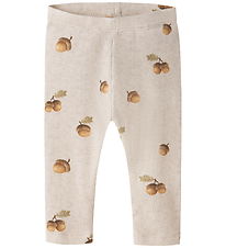 Name It Leggings - Rib - NbmOlyan - Peyote Melange