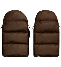 KongWalther Pram Gloves - Østerbro - Pouf Chocolate Bridge