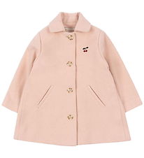 Konges Sløjd Jacke - Wolle - Novella Mantel - Peach Peitsche