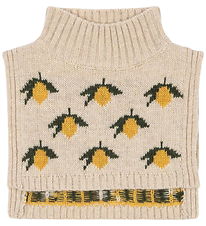 Konges Sløjd Nekwarmer - Wol - Gebreid - Belou - Lemon