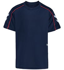 Hummel T-paita - hmlJR - Dress Blues