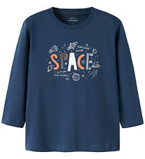Name It Bluse - NmmVictor - Insignia Blue/Space