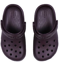 Crocs Sandaler - Classic Clog K - Plysj Purple